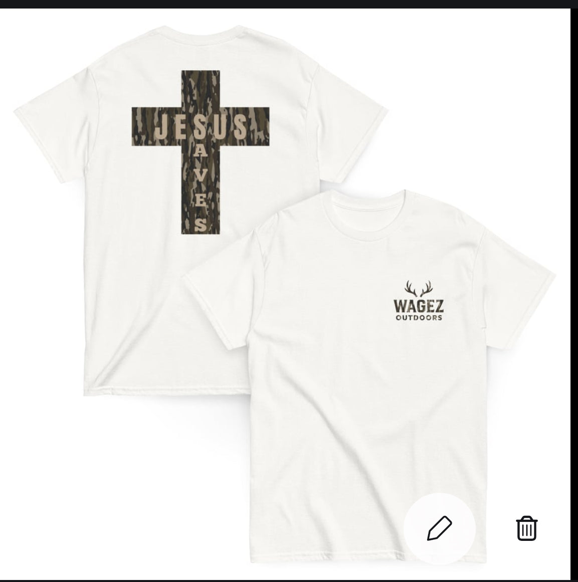 Jesus Saves Tee